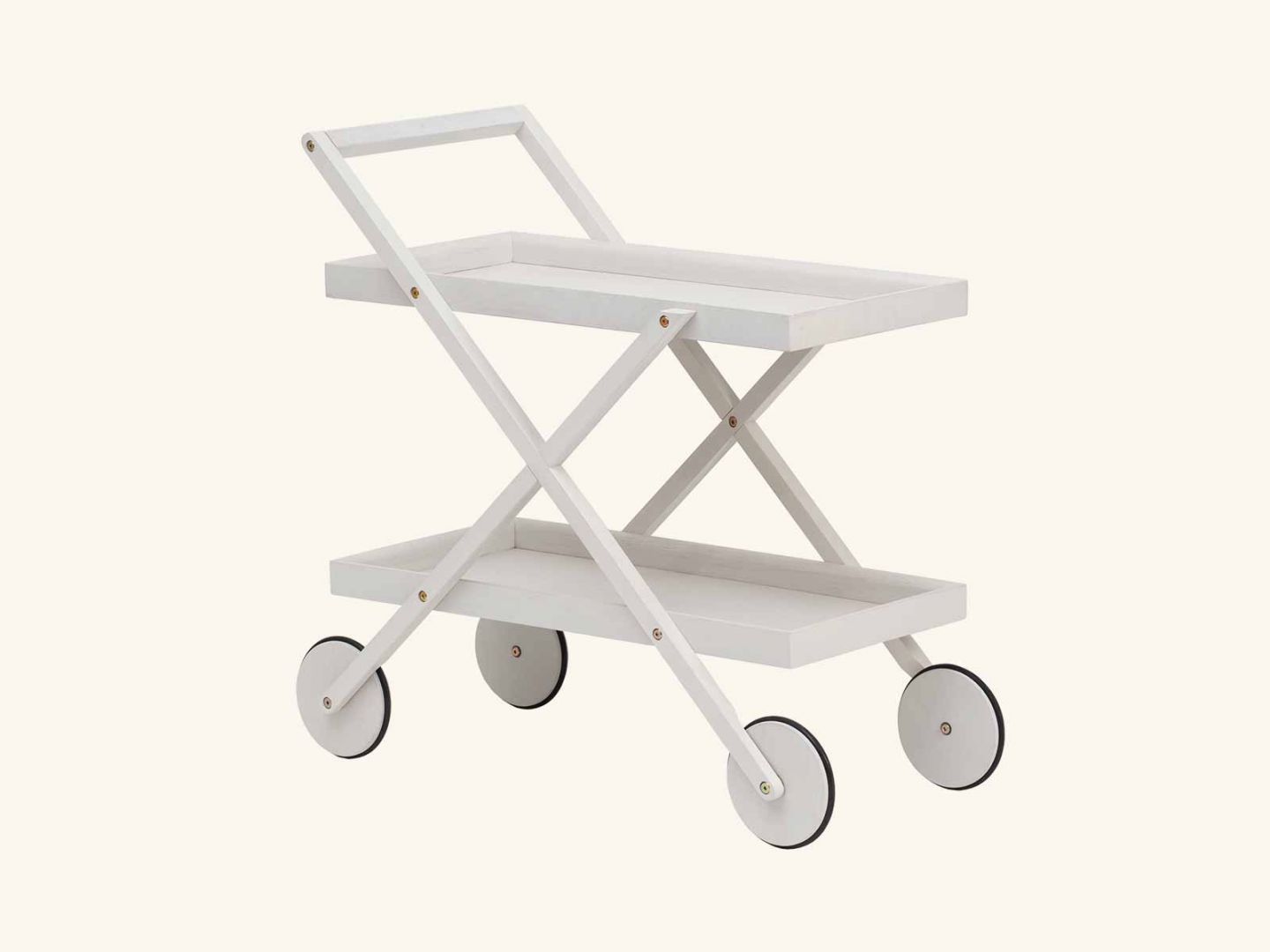 Exit trolley White grey