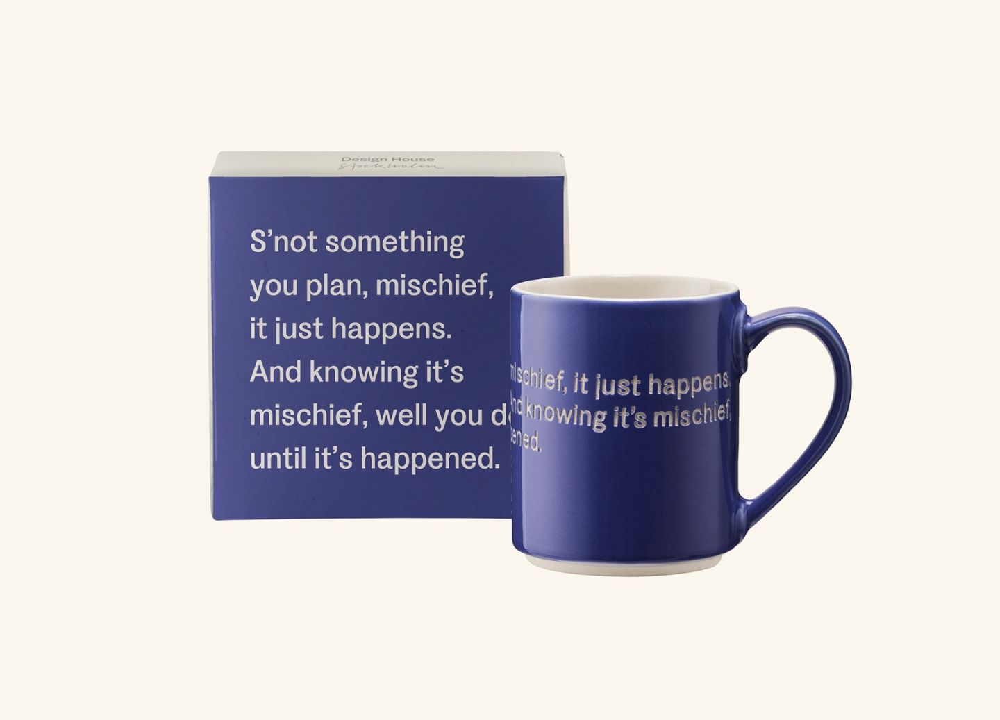 AL Mug 5, Blue Lavender (EN) S'not something you plan