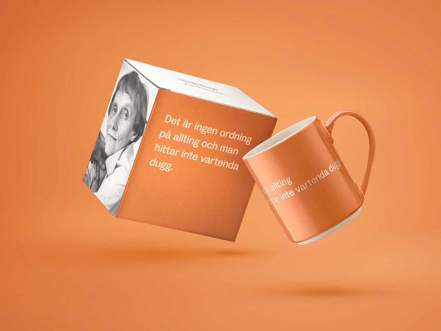 AL Mug 16, Orange (SV) Det är ingen ordning...