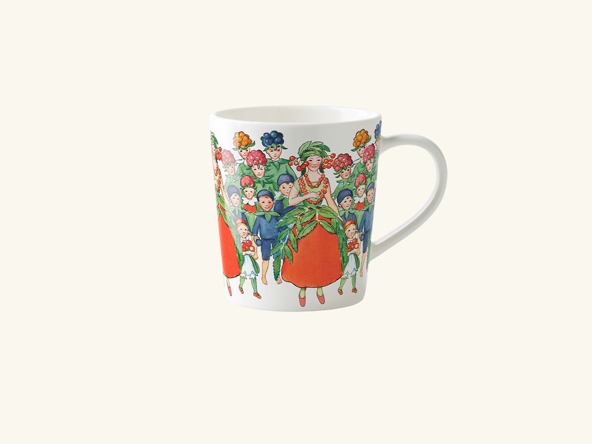 Mug w handle, August