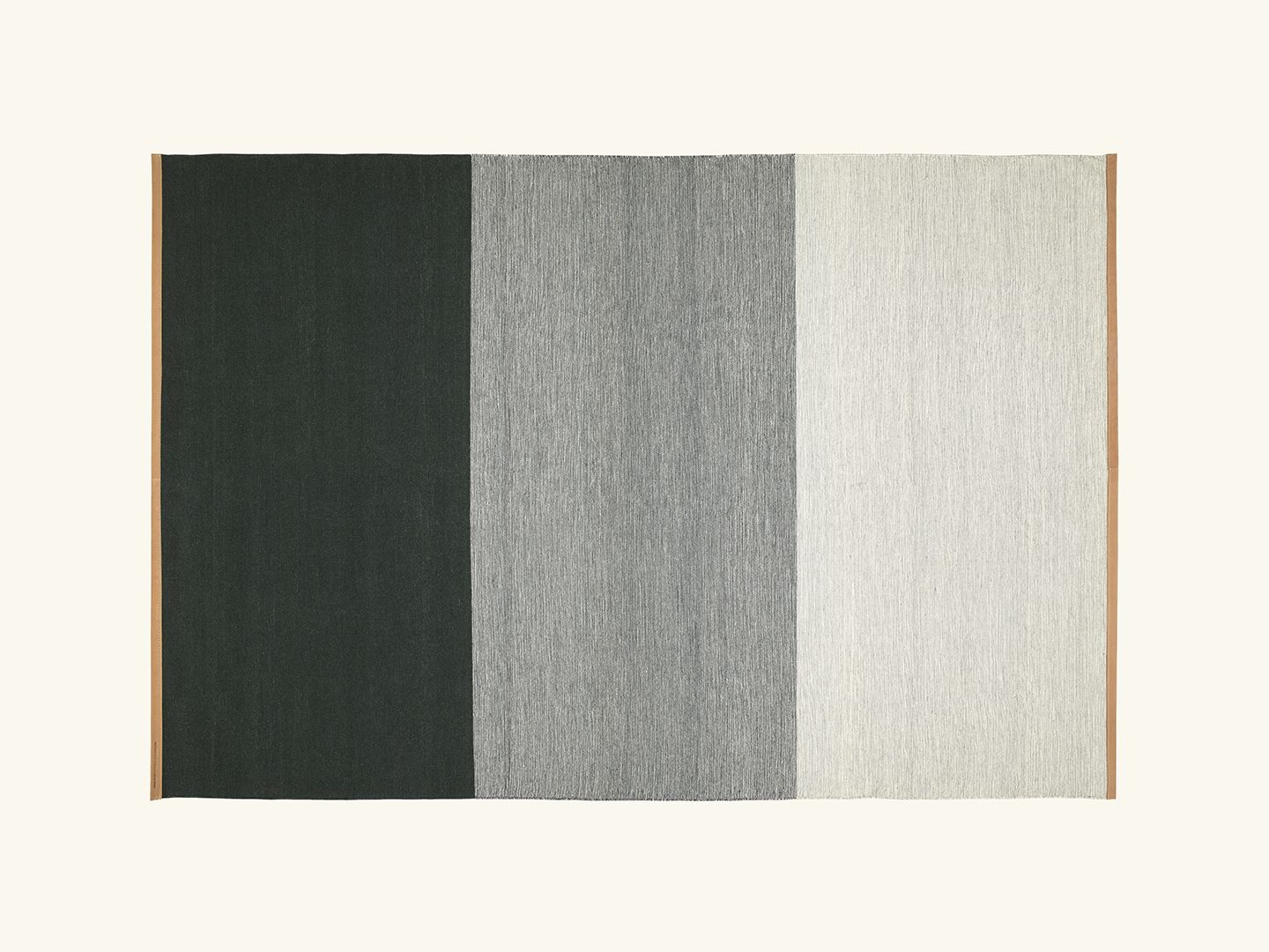 Fields rug Green/grey 200x300cm