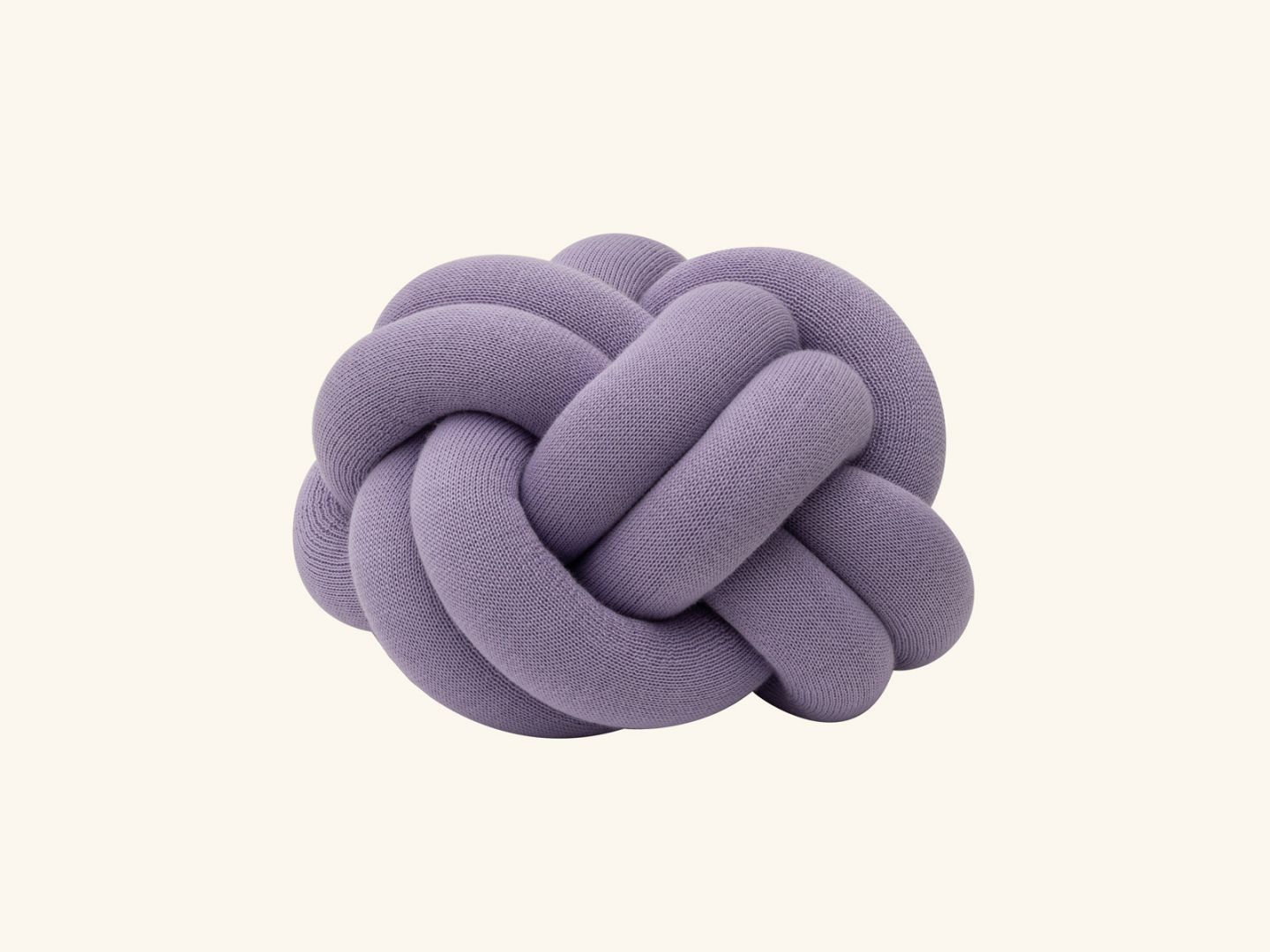 Knot cushion Lilac