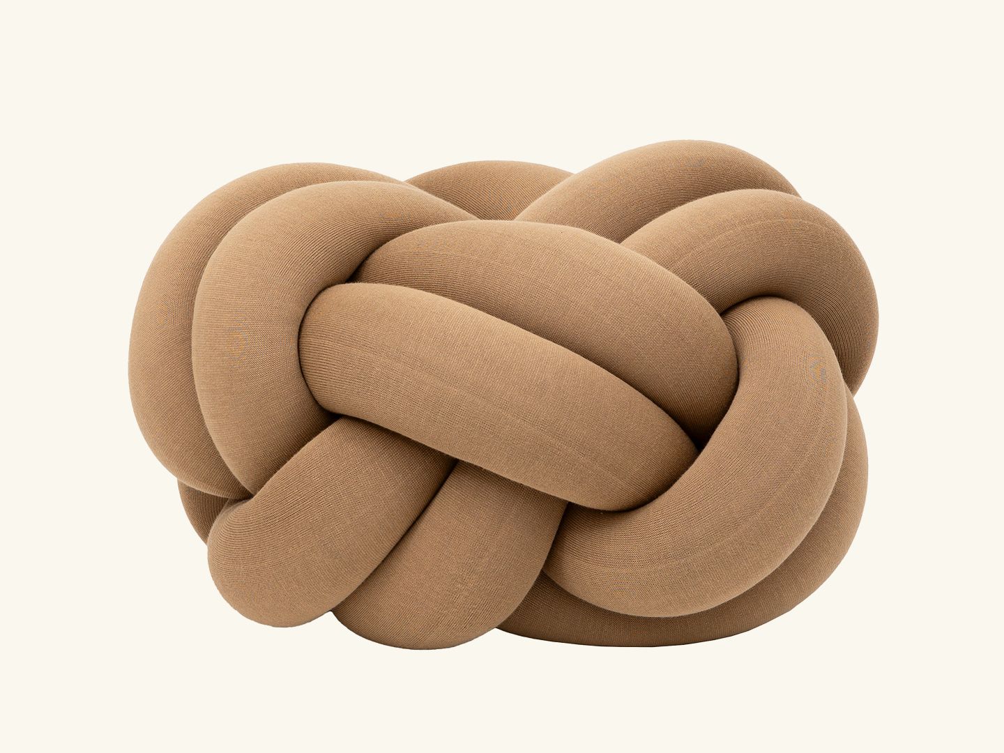 Knot Cushion XL, Camel