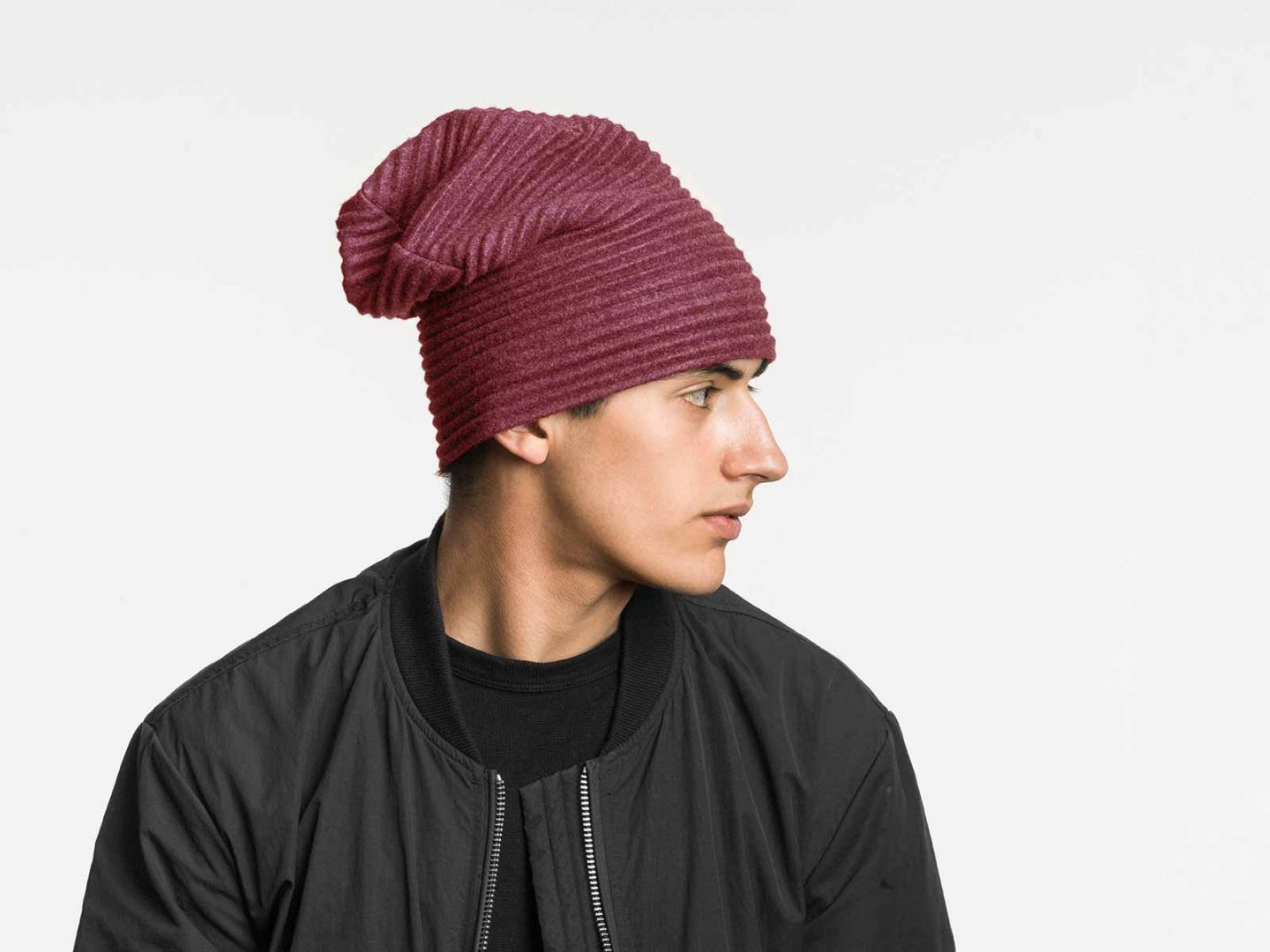 Pleece Beanie hat Bordeaux