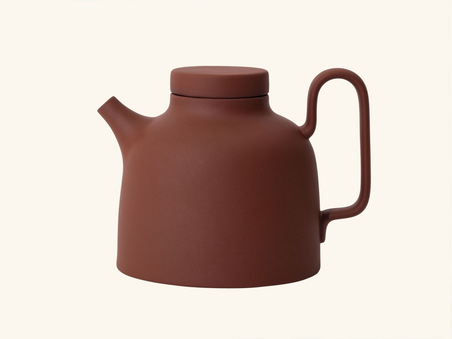 Sand Secrets Tea Pot, Red Clay