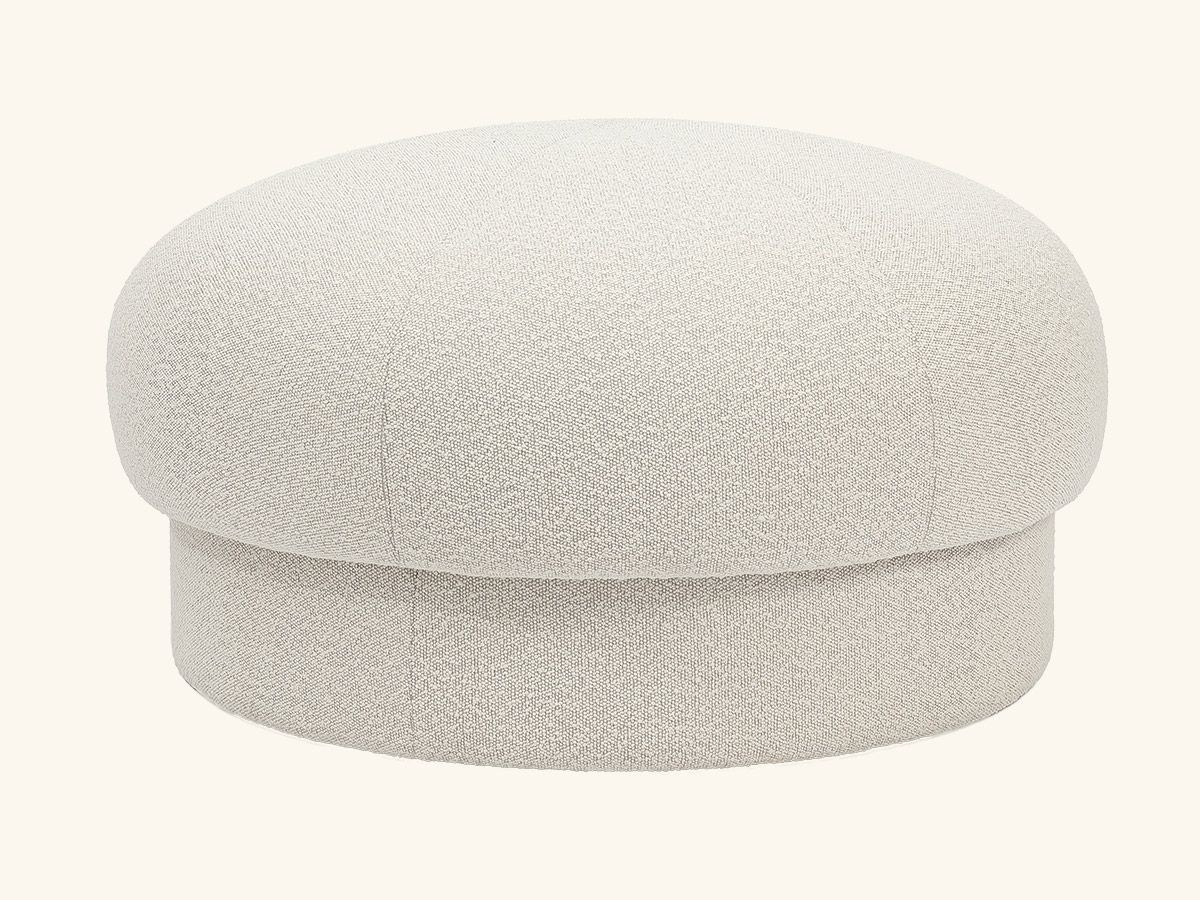 Uno Pouf, 94 cm, Cream