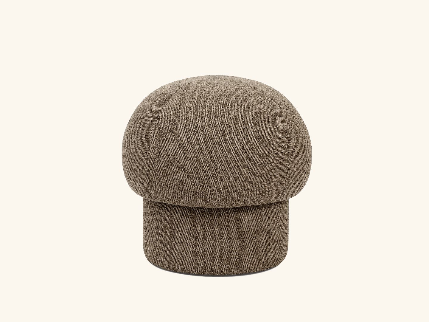 Uno Pouf, 50 cm, Brown