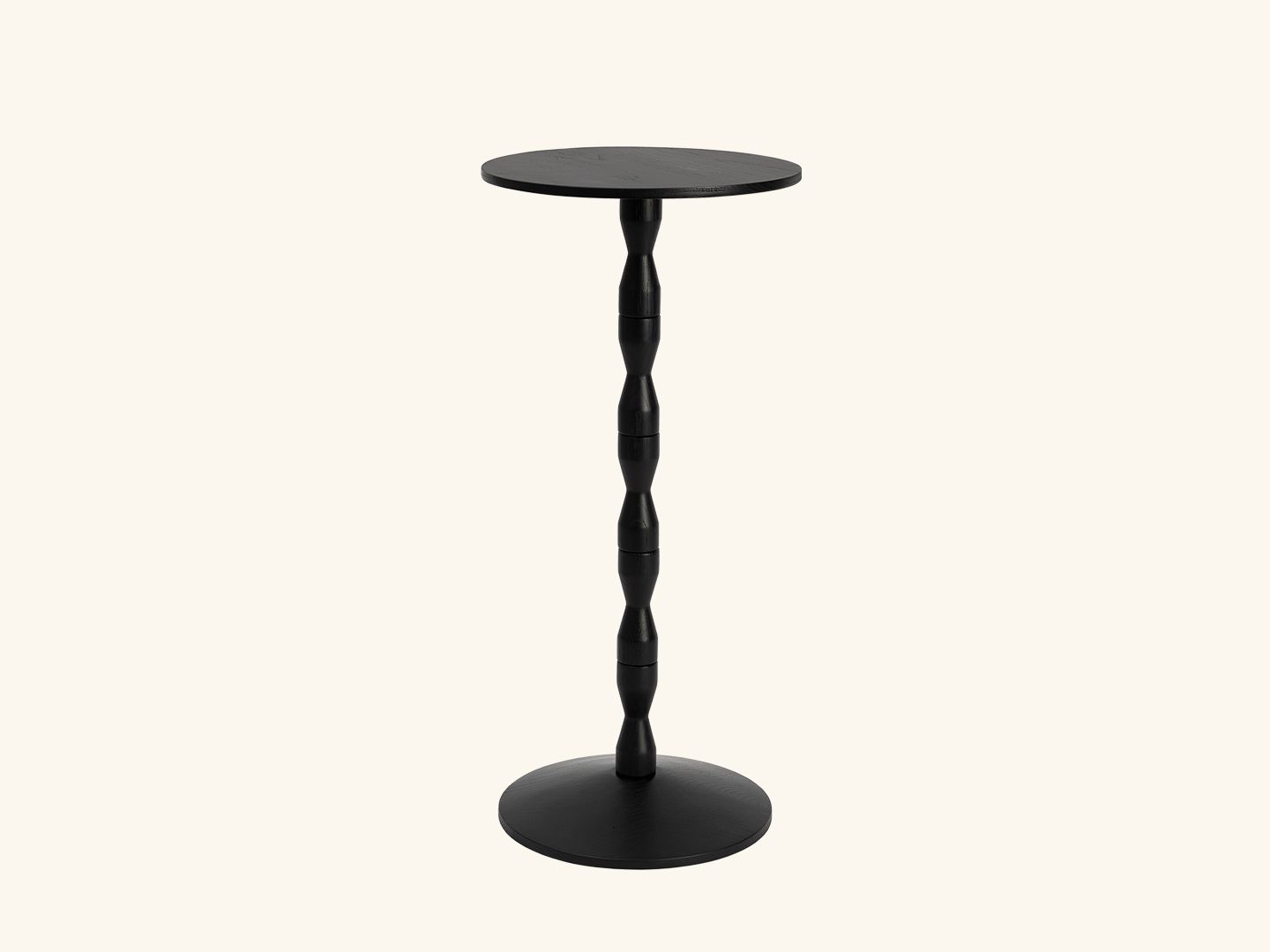 Pedestal Table, Black